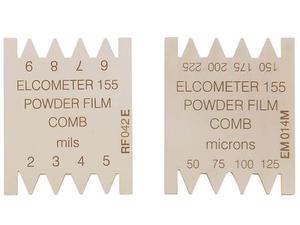 Elcometer 155 未固化粉末涂层湿膜梳