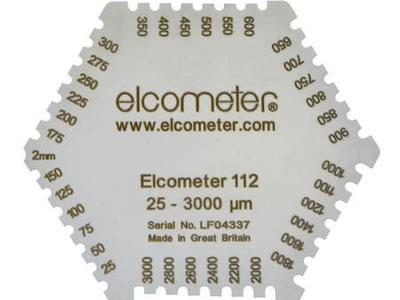 Elcometer 112AL, 112 & 3236 六角湿膜梳