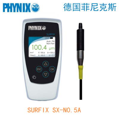 德国PHYNIX菲尼克斯 SurfixSX-N0.5A 非铁基漆膜涂层测厚仪 0~500μm